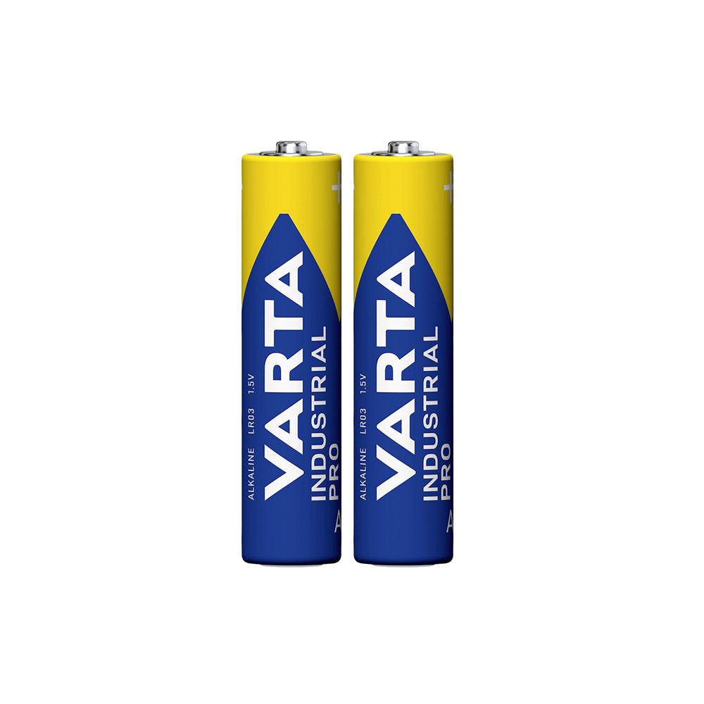 Varta Piles Alcalines Industrial Pro AAA x 2 – +2Cubes.fr
